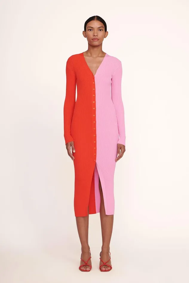 Women STAUD Knits SHOKO SWEATER POPPY ROSEBUD