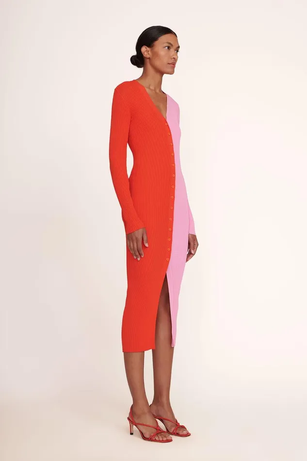 Women STAUD Knits SHOKO SWEATER POPPY ROSEBUD