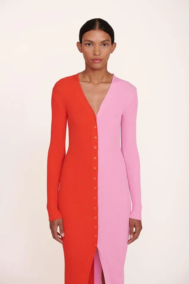 Women STAUD Knits SHOKO SWEATER POPPY ROSEBUD