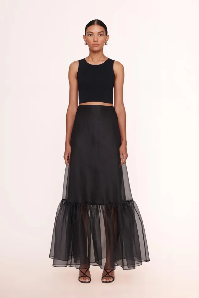 Women STAUD Occasion Dresses AMBROSIA SKIRT BLACK