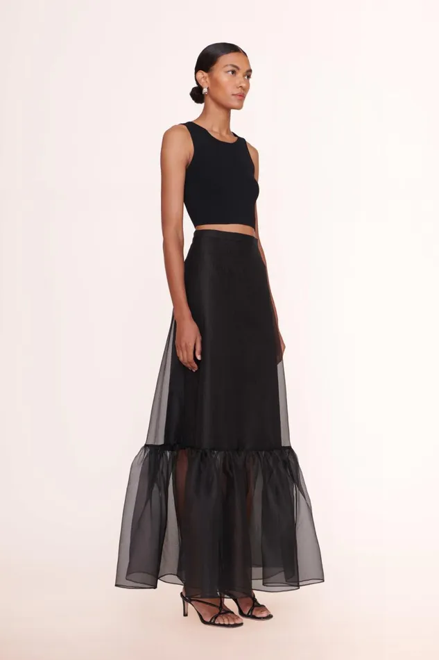 Women STAUD Occasion Dresses AMBROSIA SKIRT BLACK Women STAUD Occasion Dresses AMBROSIA SKIRT BLACK