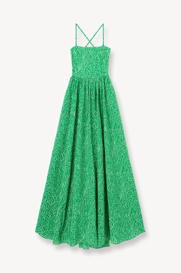 Women STAUD Occasion Dresses COURTNEY DRESS GREEN PALM Women STAUD Occasion Dresses COURTNEY DRESS GREEN PALM