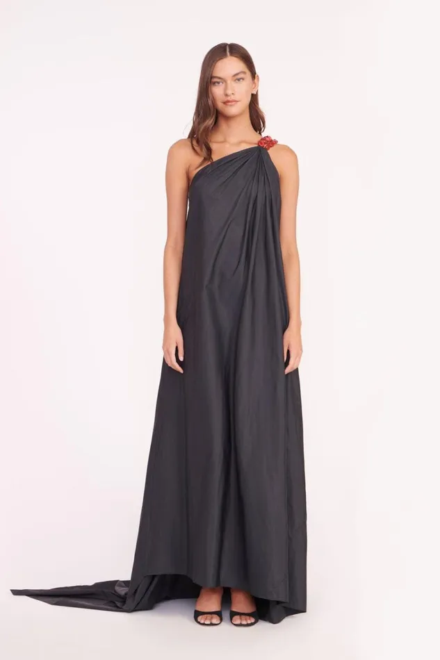 Women STAUD Occasion Dresses MASON DRESS BLACK