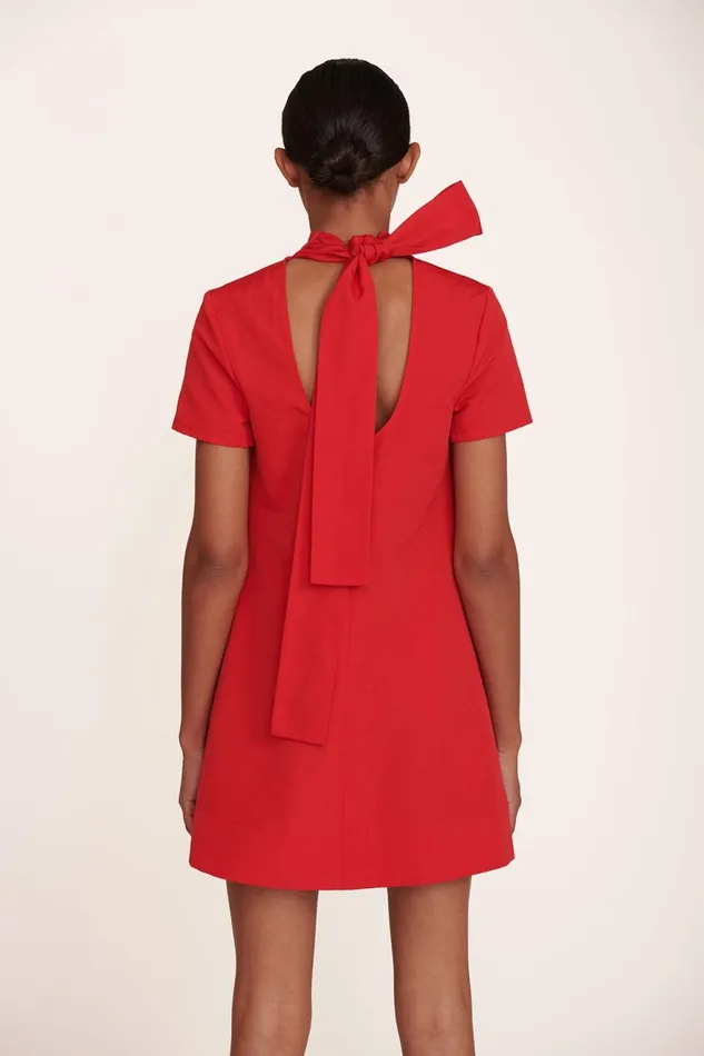 Women STAUD Occasion Dresses MINI ILANA DRESS POINSETTIA