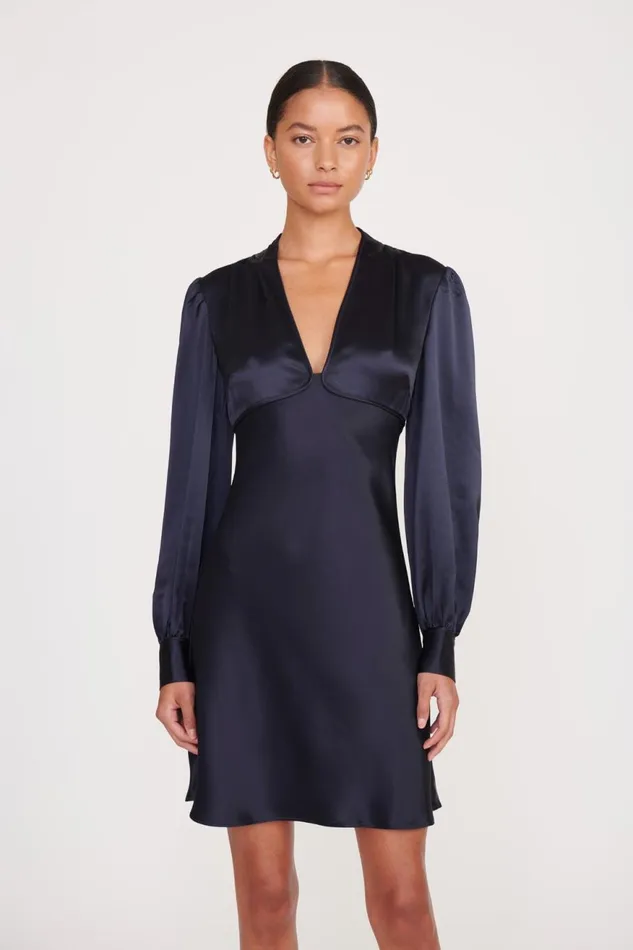 Women STAUD Occasion Dresses ROSENDA DRESS NAVY Women STAUD Occasion Dresses ROSENDA DRESS NAVY