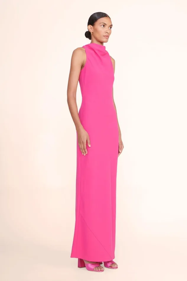 Women STAUD Occasion Dresses SHANNON DRESS MAGENTA