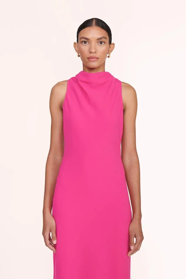 Women STAUD Occasion Dresses SHANNON DRESS MAGENTA