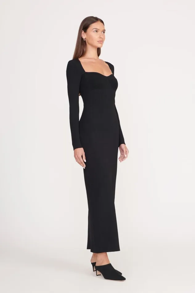 Women STAUD Occasion Dresses SILHOUETTE DRESS BLACK Women STAUD Occasion Dresses SILHOUETTE DRESS BLACK