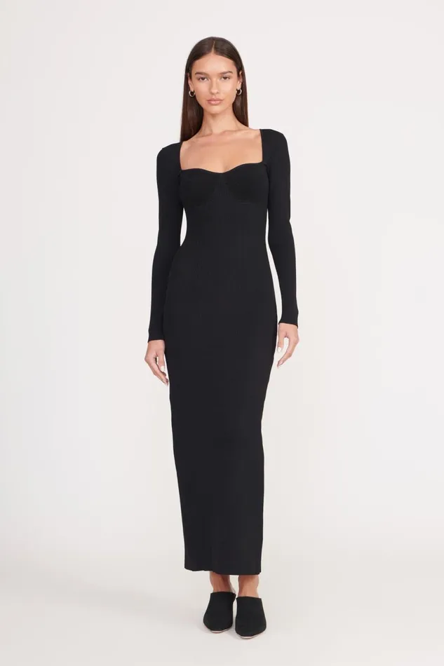 Women STAUD Occasion Dresses SILHOUETTE DRESS BLACK Women STAUD Occasion Dresses SILHOUETTE DRESS BLACK
