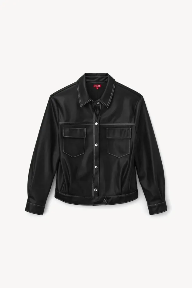 Women STAUD Outerwear and Jackets CUSTOM RYAN JACKET BLACK