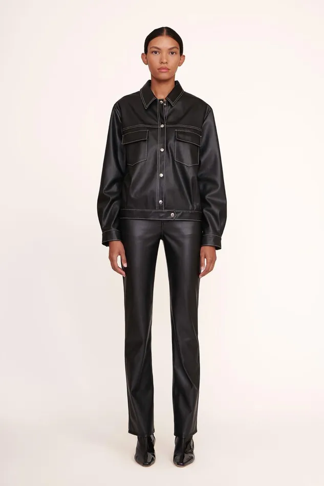 Women STAUD Outerwear and Jackets CUSTOM RYAN JACKET BLACK