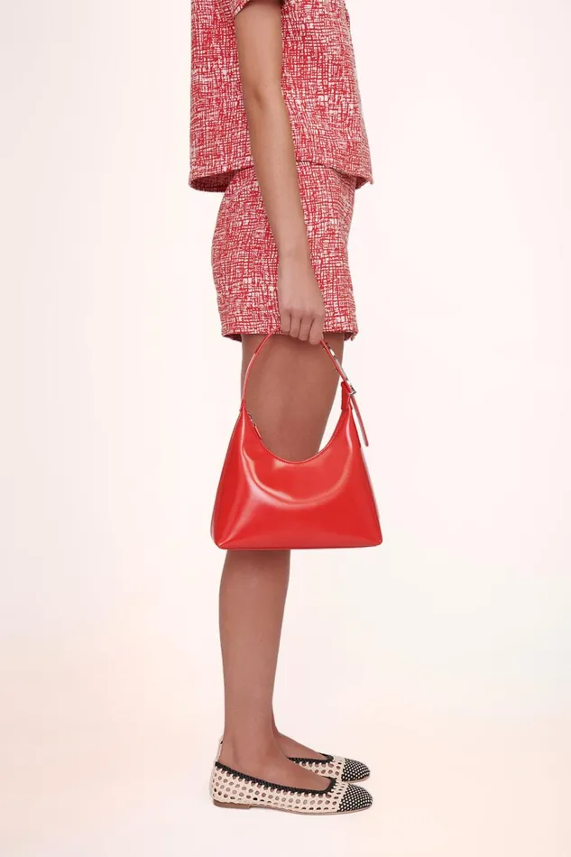 Women STAUD Shoulder SCOTTY BAG TOMATO