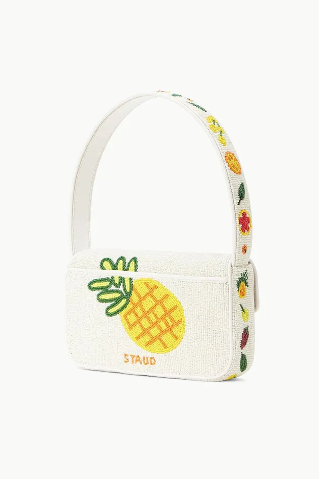 Women STAUD Shoulder TOMMY BEADED BAG FRUIT SALAD