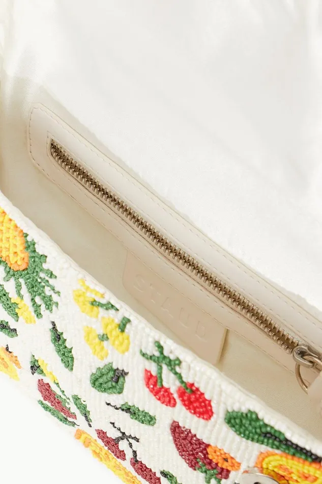 Women STAUD Shoulder TOMMY BEADED BAG FRUIT SALAD