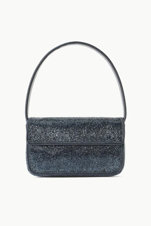 Women STAUD Shoulder TOMMY BEADED BAG NAVY