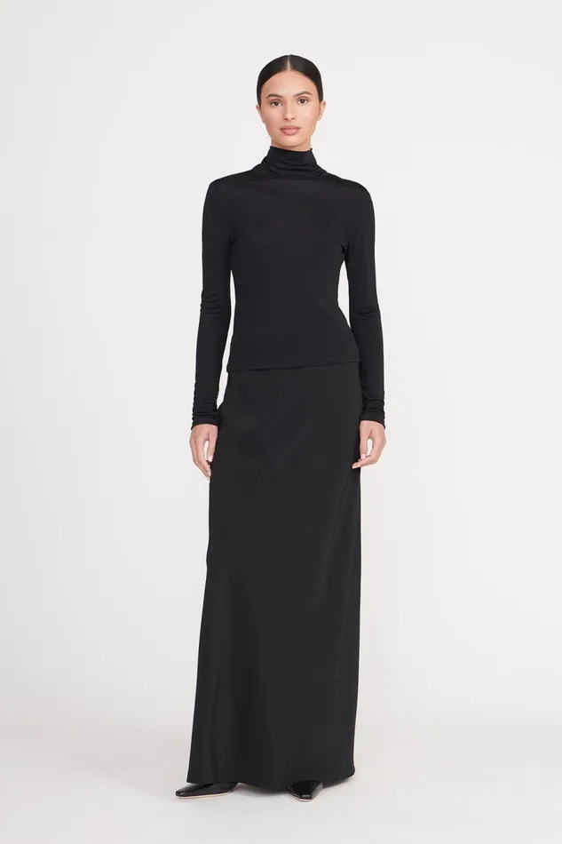 Women STAUD Skirts TURA SKIRT BLACK