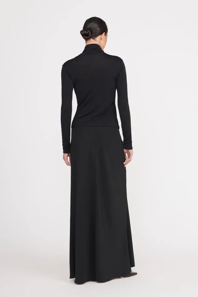 Women STAUD Skirts TURA SKIRT BLACK Women STAUD Skirts TURA SKIRT BLACK