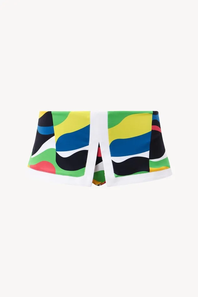 Women STAUD Swim PENNY SWIM SKIRT MARBLE WAVE Women STAUD Swim PENNY SWIM SKIRT MARBLE WAVE
