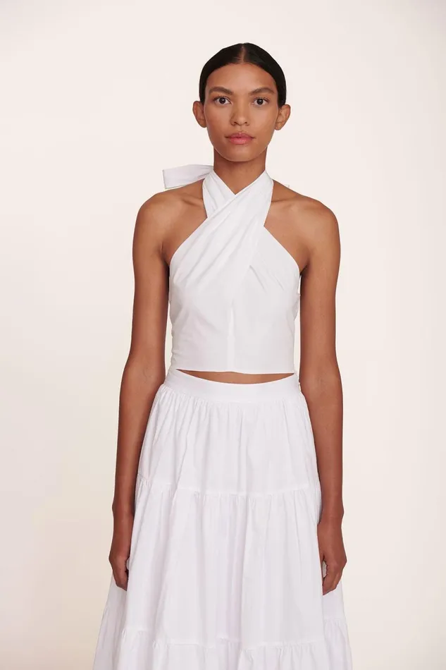 Women STAUD Tops KAI TOP WHITE