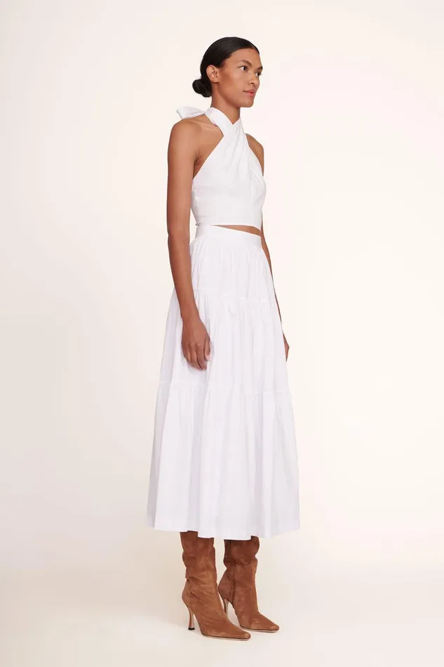 Women STAUD Tops KAI TOP WHITE Women STAUD Tops KAI TOP WHITE