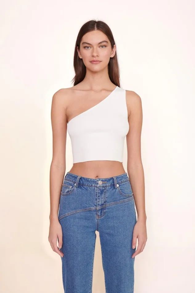 Women STAUD Tops LEXI TOP WHITE