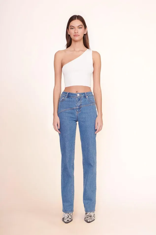 Women STAUD Tops LEXI TOP WHITE