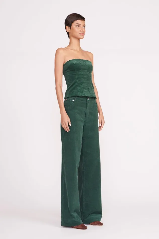Women STAUD Tops WOODGRAIN TOP PINE Women STAUD Tops WOODGRAIN TOP PINE