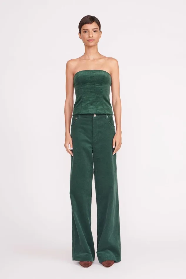 Women STAUD Tops WOODGRAIN TOP PINE Women STAUD Tops WOODGRAIN TOP PINE