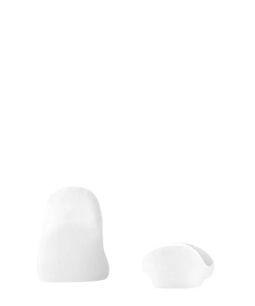 Women Step Medium Cut Women No Show Socks White FALKE No Show Socks