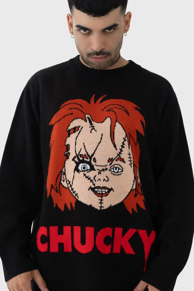 Women Sweaters Killstar I Like To Be Hugged Knit Sweater