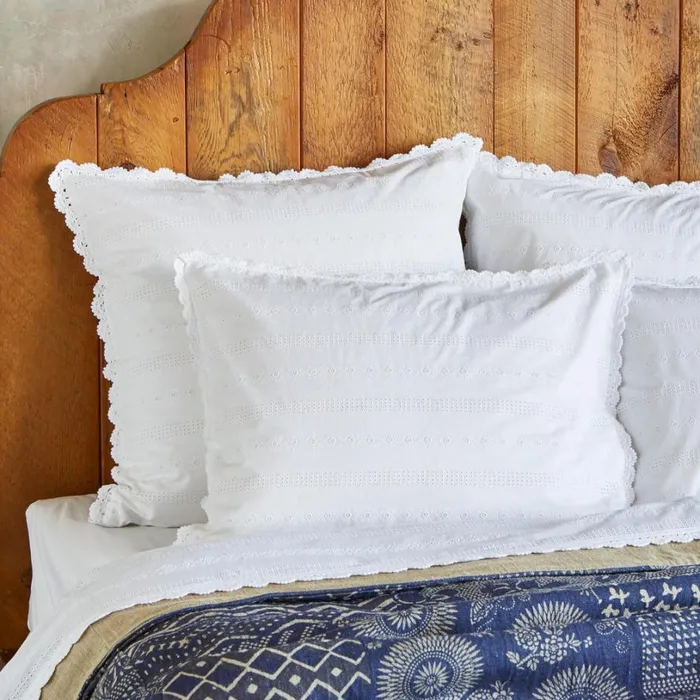 Women Sweet Simplicity Sham White Sundance Catalog Bedding and Bath Women Sweet Simplicity Sham White Sundance Catalog Bedding and Bath