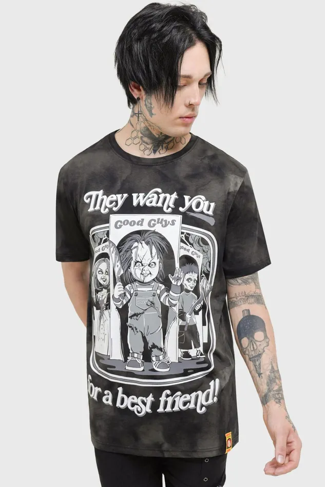 Women TShirts and Vests Killstar Hey There Friend TShirt