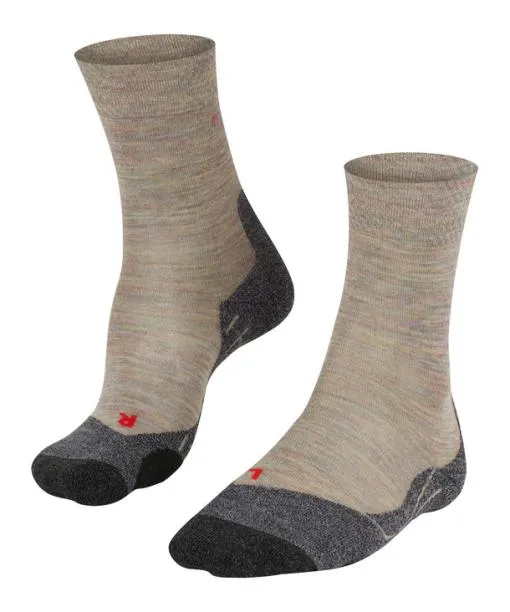 Women TK2 Explore Melange Women Trekking Socks Moon Mist FALKE Hiking Socks