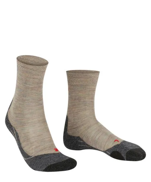 Women TK2 Explore Melange Women Trekking Socks Moon Mist FALKE Hiking Socks