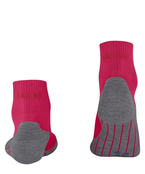 Women TK5 Wander Cool Short Women Trekking Short Sock Rose FALKE Hiking Socks