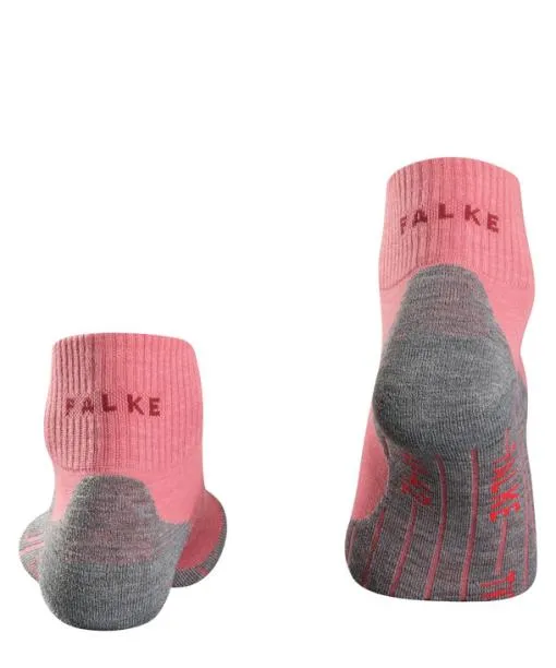 Women TK5 Wander Short Women Trekking Short Sock Mixed Berry FALKE Hiking Socks