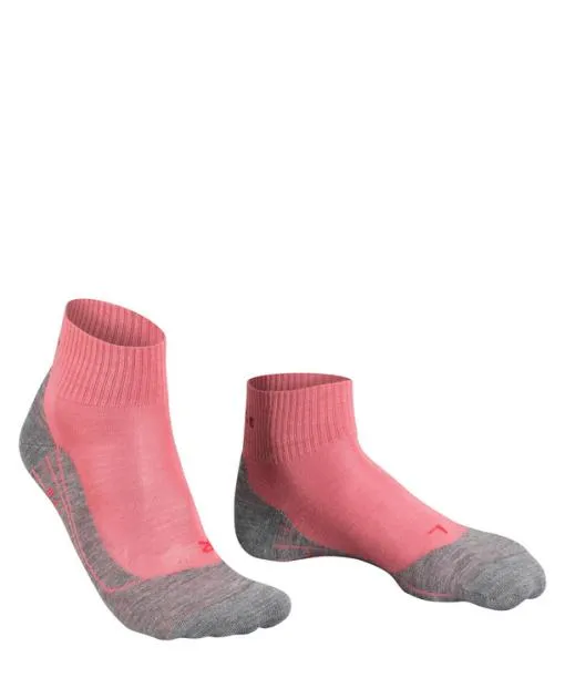 Women TK5 Wander Short Women Trekking Short Sock Mixed Berry FALKE Hiking Socks