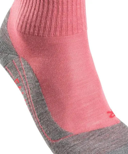 Women TK5 Wander Short Women Trekking Short Sock Mixed Berry FALKE Hiking Socks