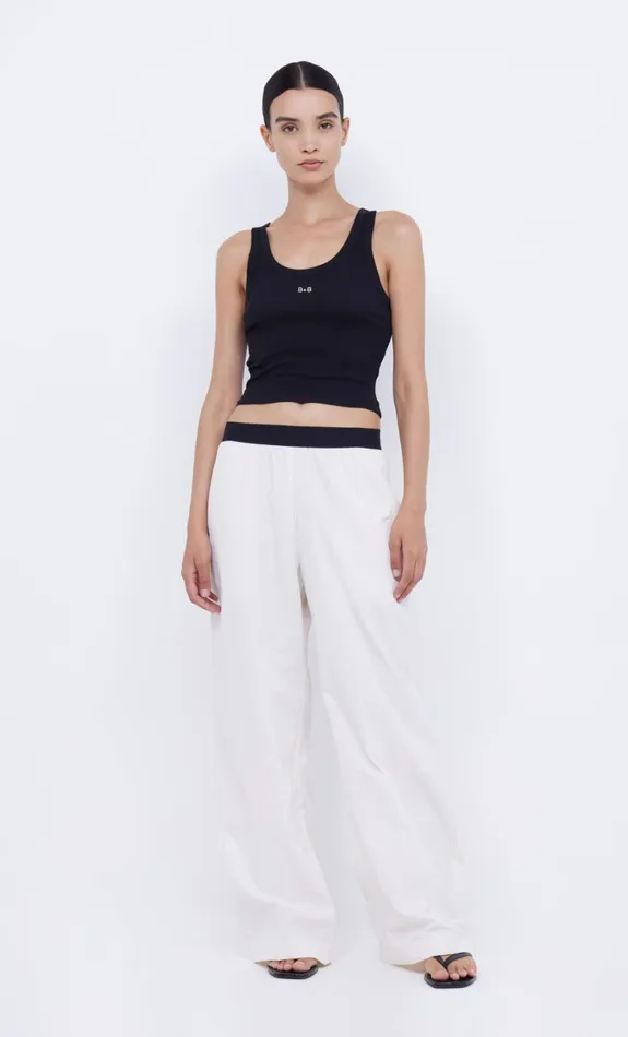 Women Tops Bec Bridge BB RIB TANK Black