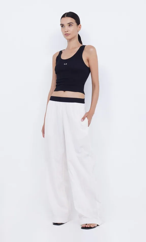 Women Tops Bec Bridge BB RIB TANK Black