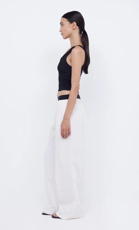 Women Tops Bec Bridge BB RIB TANK Black
