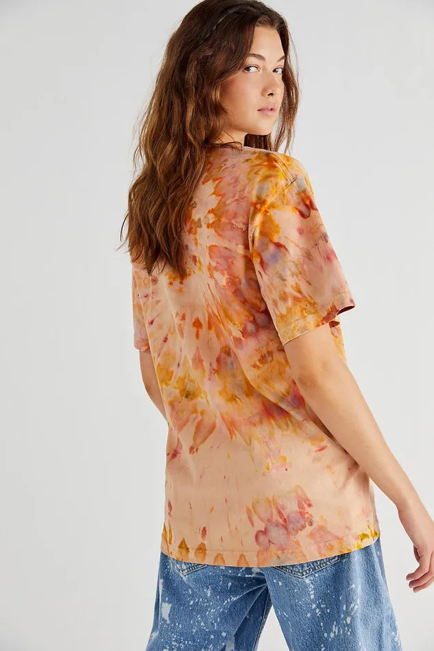 Women Tops Free People Sunspot Tee Desert Dusk