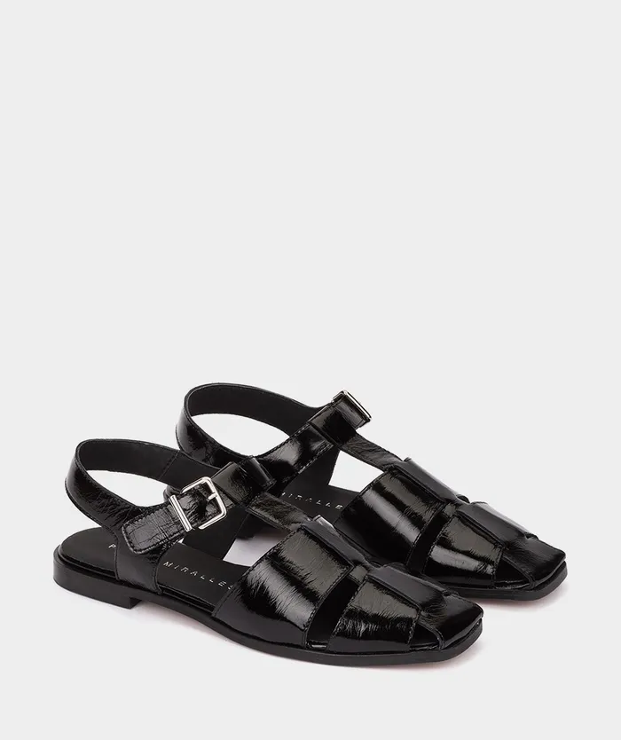 Women Torrevieja Black 8211 Flat Shoes Pedro Miralles