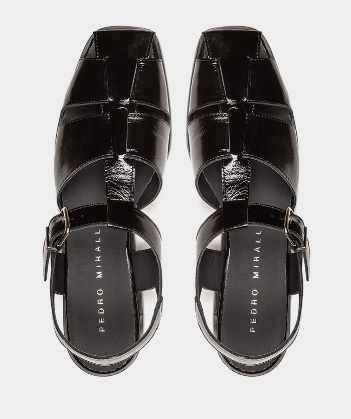 Women Torrevieja Black 8211 Flat Shoes Pedro Miralles