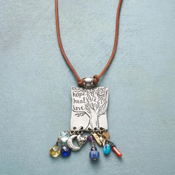 Women Tree Of Hope Necklace Sundance Catalog Necklaces