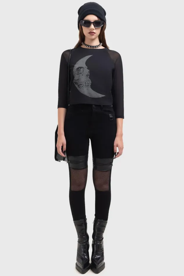 Women Trousers and Jeans Killstar Onyx Side Jeans