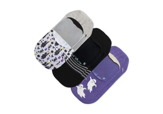 Women Ultimate No Show Socks Ghosts 3 Pack Multi Ghosts TOMS Socks