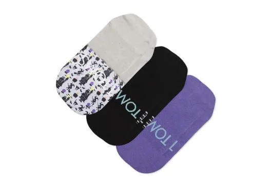 Women Ultimate No Show Socks Ghosts 3 Pack Multi Ghosts TOMS Socks