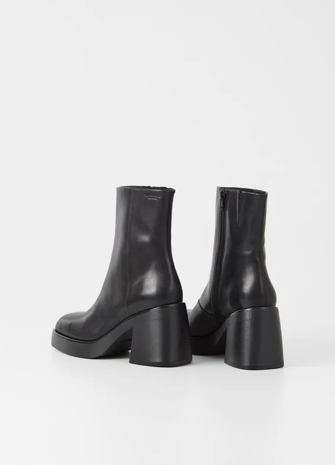 Women Vagabond Boots BROOKE BOOTS Black Leather