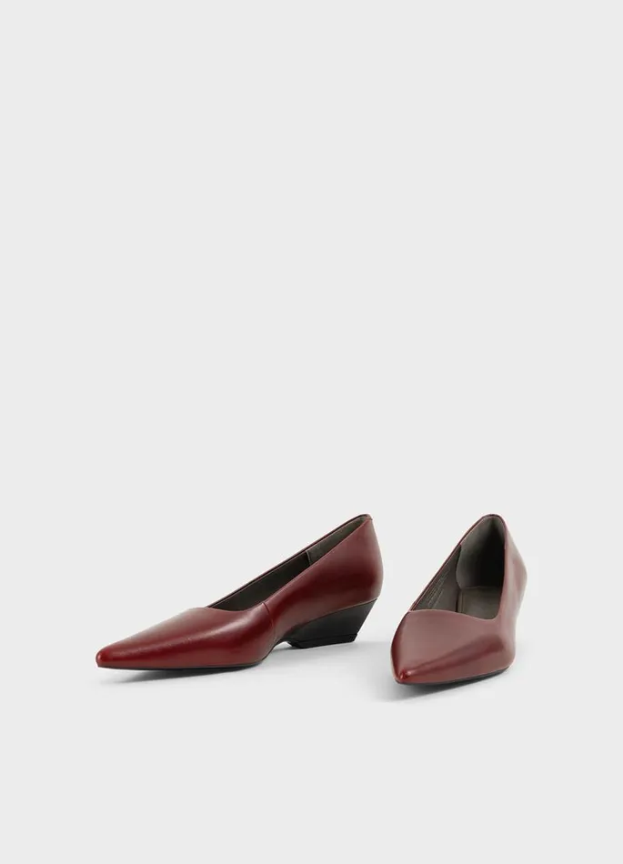 Women Vagabond Pumps SONYA PUMPS Dark Red Leather